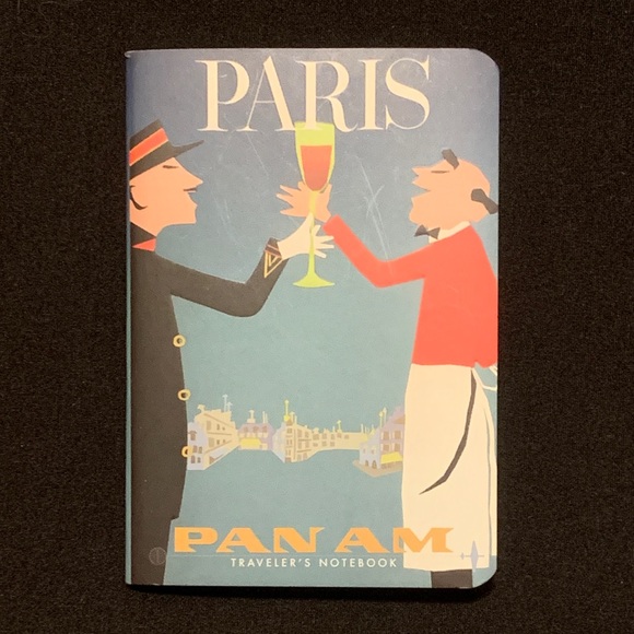 The Unemployed Philosophers Guild Pan Am Paris Travelers Notebook Passport New